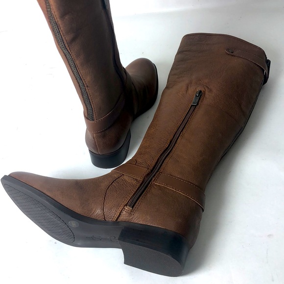 Jessica Simpson Rinne 2 Tall Boots Bourbon New - Picture 8 of 8